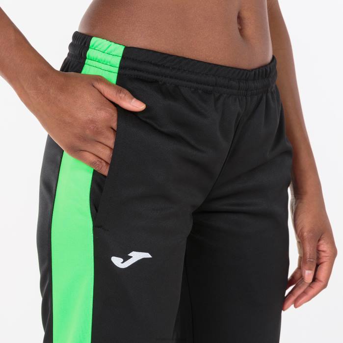 hr Joma prvenstvo u dugim hlačama iv crna fluorescentno zelena 6FVN4014 žene