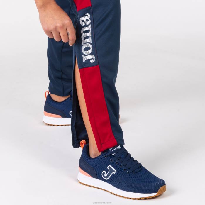hr Joma prvenstvo u dugim hlačama iv tamnoplava crvena 6FVN1724 žene