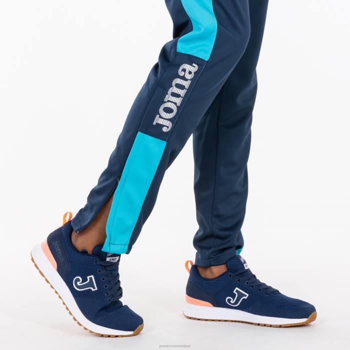 hr Joma prvenstvo u dugim hlačama iv tamnoplava fluorescentna tirkizna 6FVN4017 žene