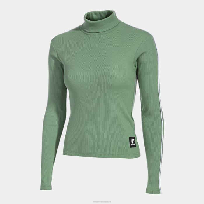 hr Joma majica dugih rukava daphne kaki 6FVN2384 žene