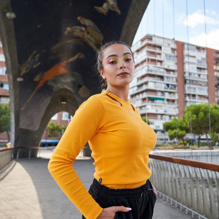 hr Joma majica dugih rukava daphne naranča 6FVN2048 žene