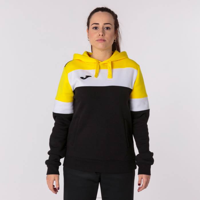 hr Joma ekipa džempera s kapuljačom iv crno žuto bijelo 6FVN2309 žene
