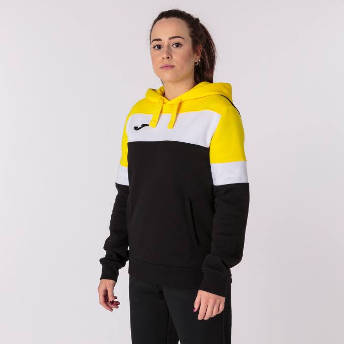 hr Joma ekipa džempera s kapuljačom iv crno žuto bijelo 6FVN2309 žene