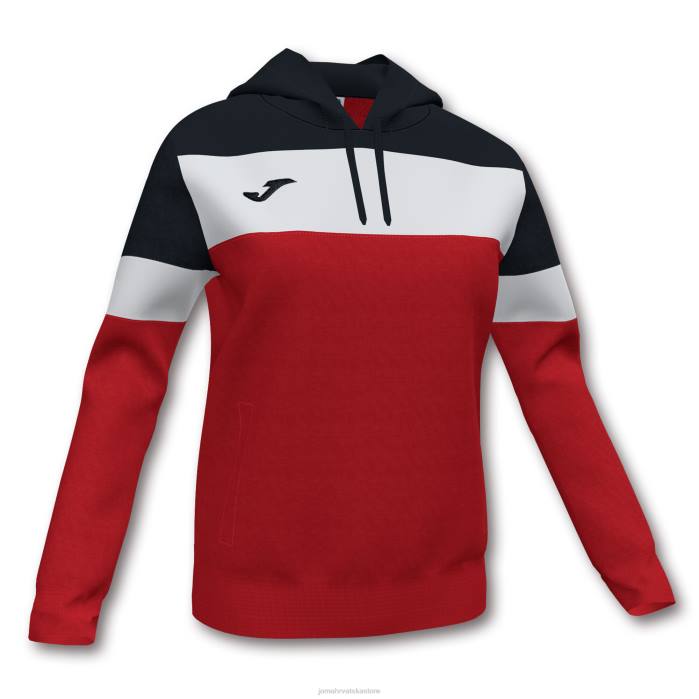 hr Joma ekipa džempera s kapuljačom iv crveno crno bijelo 6FVN2260 žene