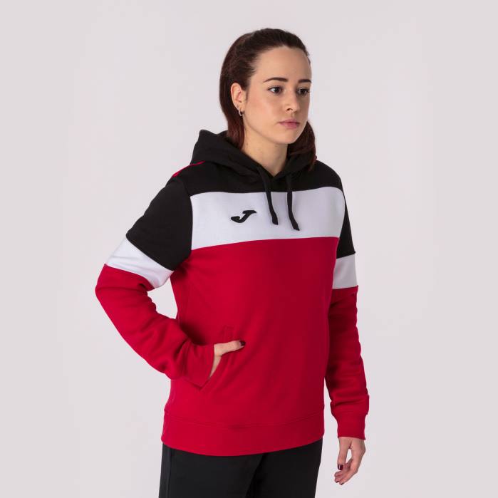 hr Joma ekipa džempera s kapuljačom iv crveno crno bijelo 6FVN2260 žene