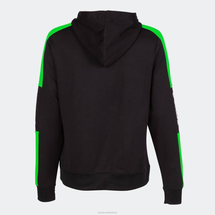 hr Joma prvenstvo u džemperima s kapuljačom iv crna fluorescentno zelena 6FVN4044 žene