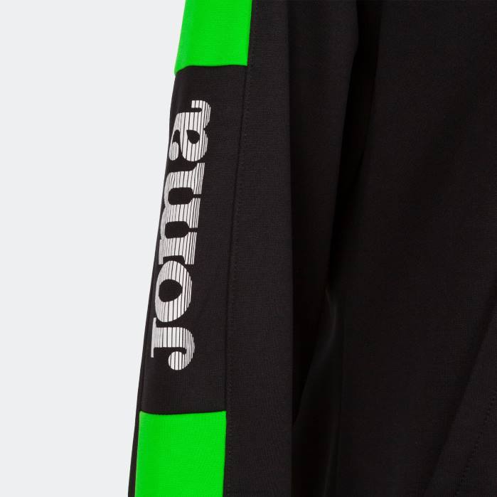 hr Joma prvenstvo u džemperima s kapuljačom iv crna fluorescentno zelena 6FVN4044 žene