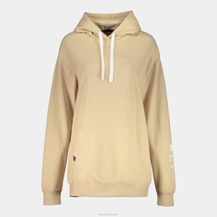 hr Joma pulover s kapuljačom urbana ulica bež 6FVN3748 žene