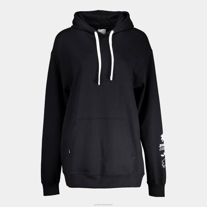 hr Joma pulover s kapuljačom urbana ulica crno 6FVN2104 žene