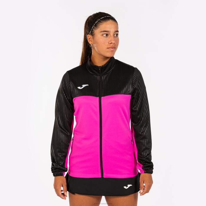 hr Joma jakna montreal fluorescentno ružičasto crna 6FVN3999 žene