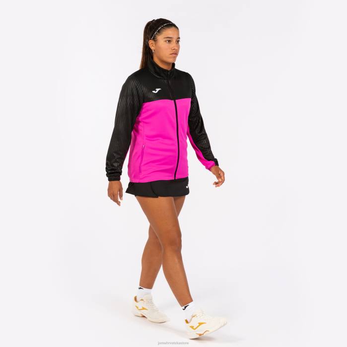 hr Joma jakna montreal fluorescentno ružičasto crna 6FVN3999 žene