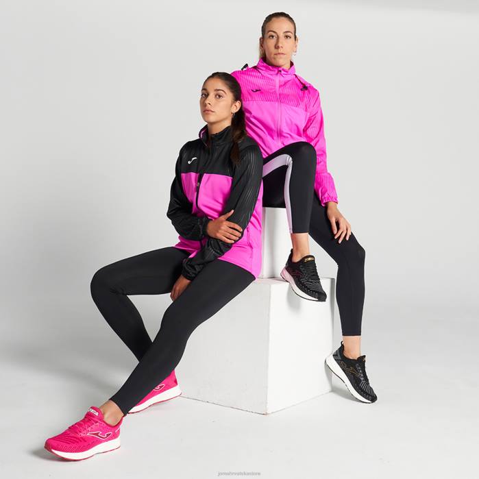 hr Joma jakna montreal fluorescentno ružičasto crna 6FVN3999 žene