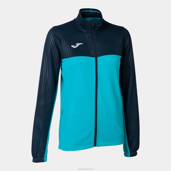 hr Joma jakna montreal fluorescentno tirkizno tamnoplava 6FVN2620 žene