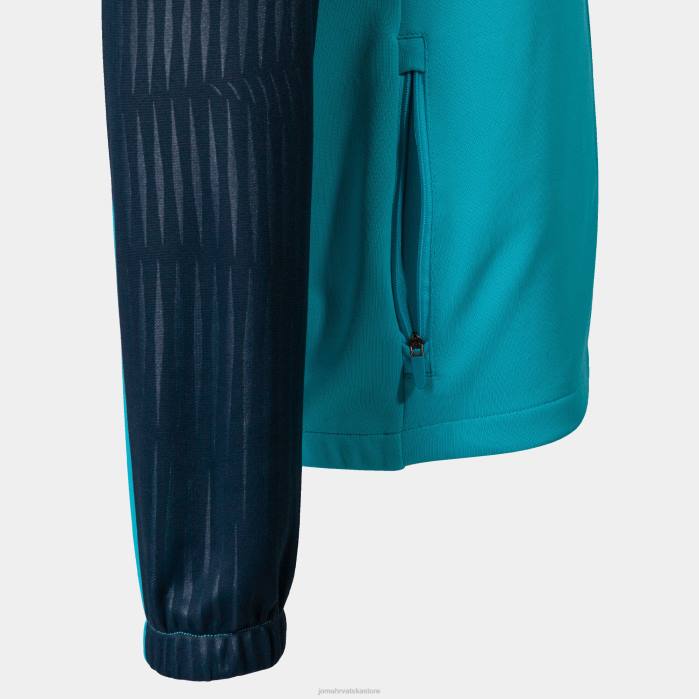 hr Joma jakna montreal fluorescentno tirkizno tamnoplava 6FVN2620 žene