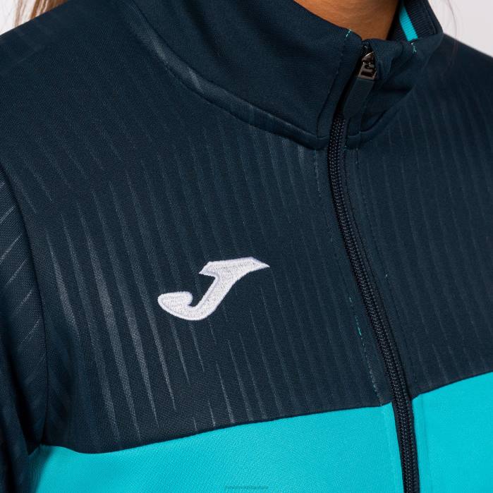 hr Joma jakna montreal fluorescentno tirkizno tamnoplava 6FVN2620 žene