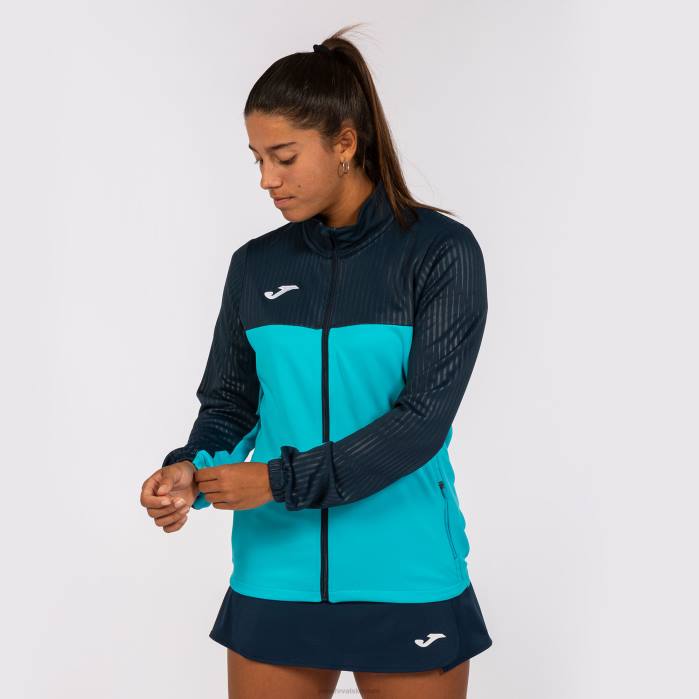 hr Joma jakna montreal fluorescentno tirkizno tamnoplava 6FVN2620 žene