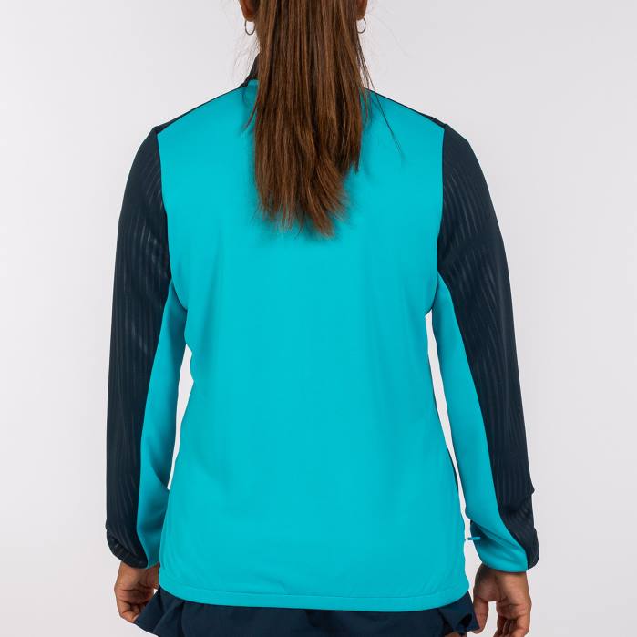 hr Joma jakna montreal fluorescentno tirkizno tamnoplava 6FVN2620 žene