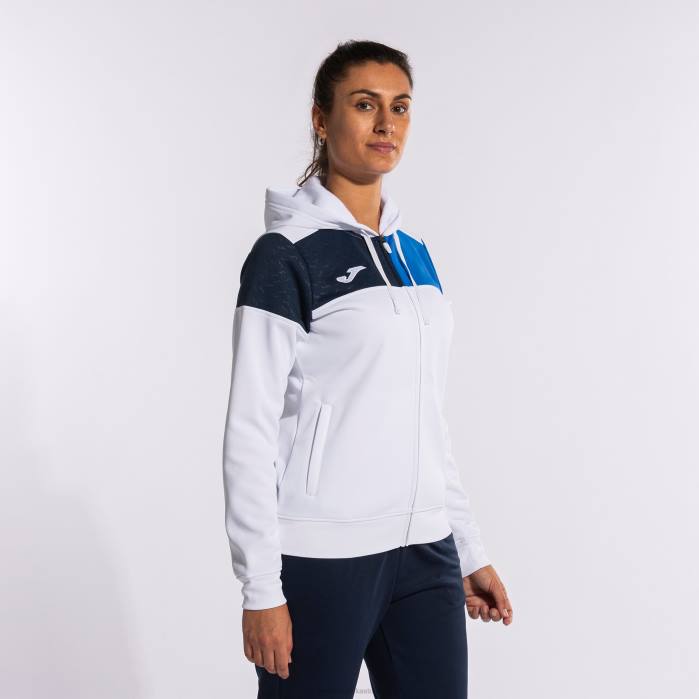 hr Joma jakna s kapuljačom ekipa v bijela kraljevsko plava tamnoplava 6FVN2022 žene