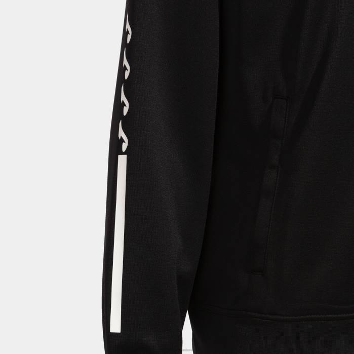 hr Joma jakna s kapuljačom eko ​​supernova crna fluorescentno zelena 6FVN2047 žene