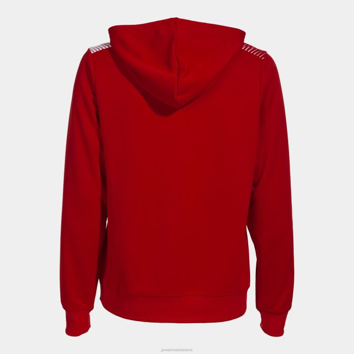hr Joma jakna s kapuljačom eko ​​supernova crveno bijelo 6FVN2157 žene