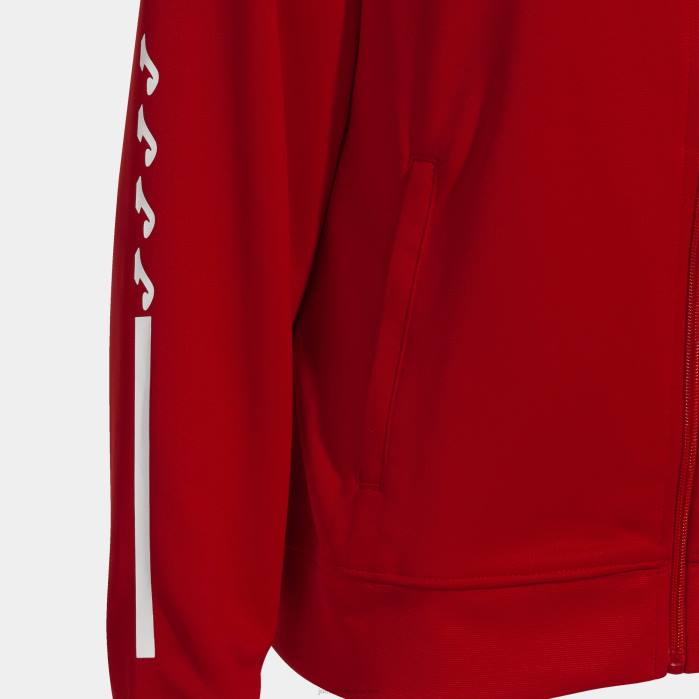hr Joma jakna s kapuljačom eko ​​supernova crveno bijelo 6FVN2157 žene