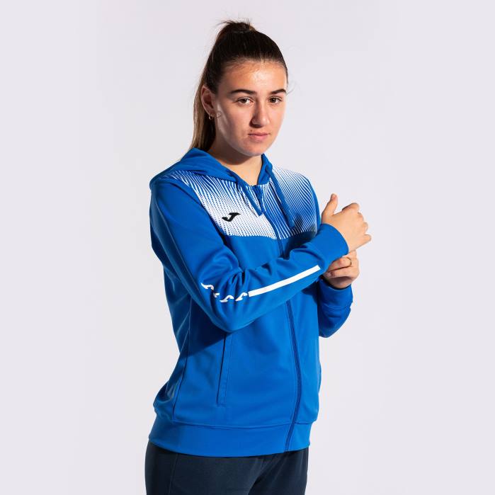hr Joma jakna s kapuljačom eko ​​supernova kraljevsko plava bijela 6FVN2168 žene