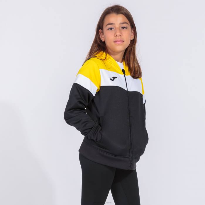 hr Joma jakna s kapuljačom posada iv crno žuto bijelo 6FVN3844 žene