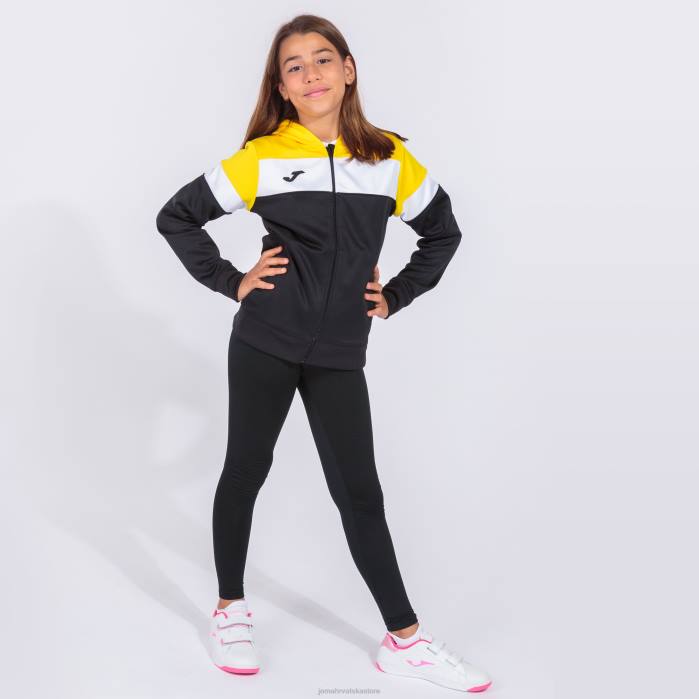 hr Joma jakna s kapuljačom posada iv crno žuto bijelo 6FVN3844 žene