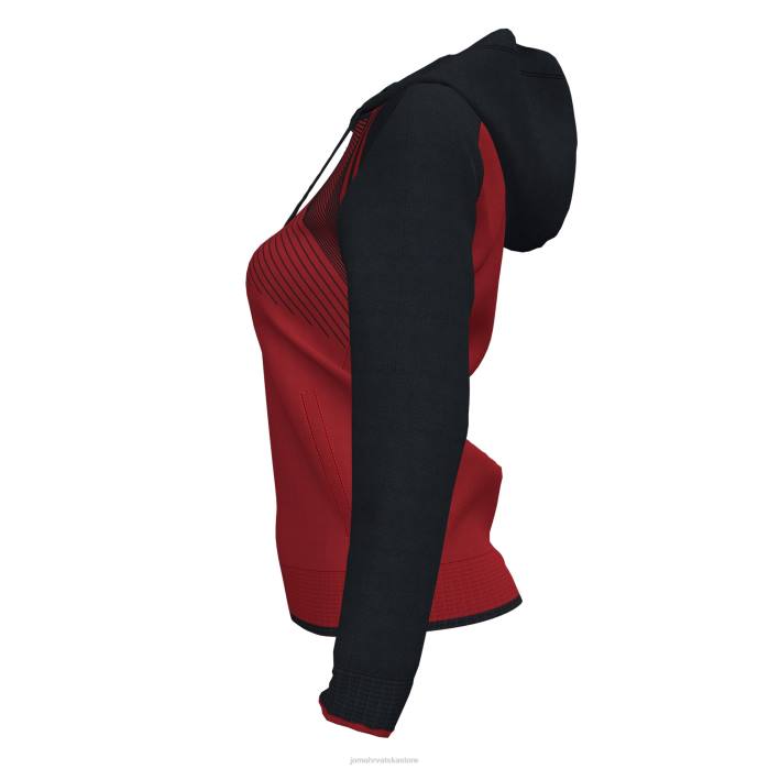 hr Joma jakna s kapuljačom supernova ii crveno-crno 6FVN3845 žene
