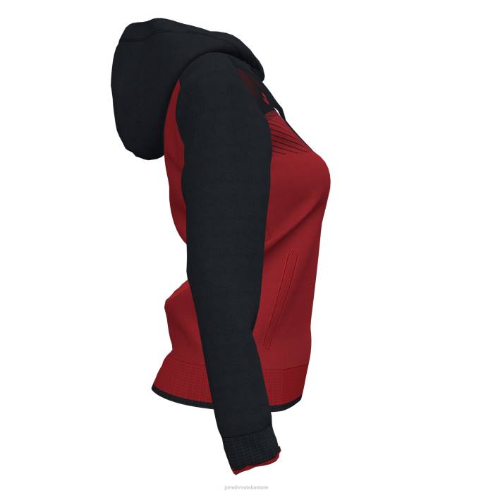 hr Joma jakna s kapuljačom supernova ii crveno-crno 6FVN3845 žene