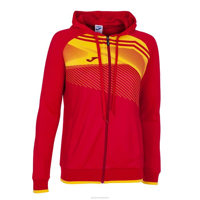hr Joma jakna s kapuljačom supernova ii crveno žuto 6FVN3583 žene