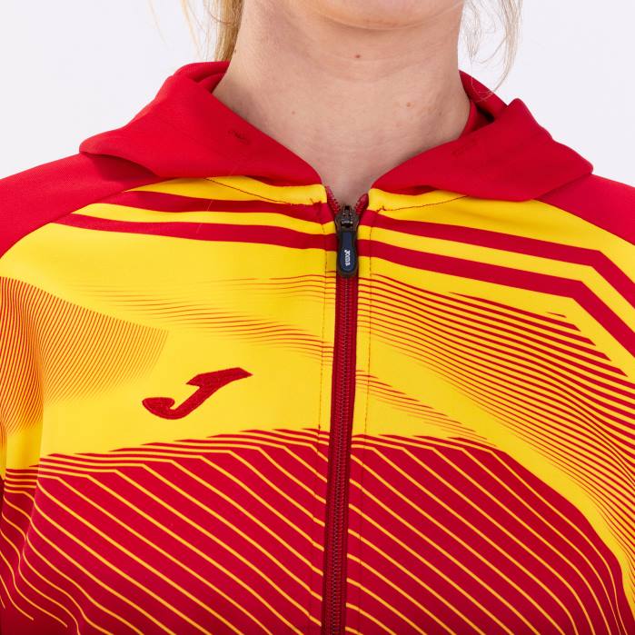 hr Joma jakna s kapuljačom supernova ii crveno žuto 6FVN3583 žene