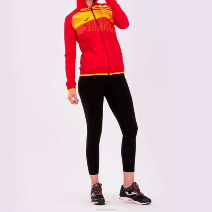 hr Joma jakna s kapuljačom supernova ii crveno žuto 6FVN3583 žene