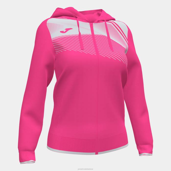 hr Joma jakna s kapuljačom supernova ii fluorescentno ružičasto bijelo 6FVN1725 žene