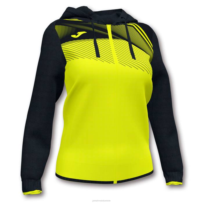 hr Joma jakna s kapuljačom supernova ii fluorescentno žuto crna 6FVN3585 žene