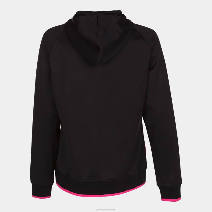 hr Joma jakna s kapuljačom supernova iii crna fluorescentno roza 6FVN3671 žene