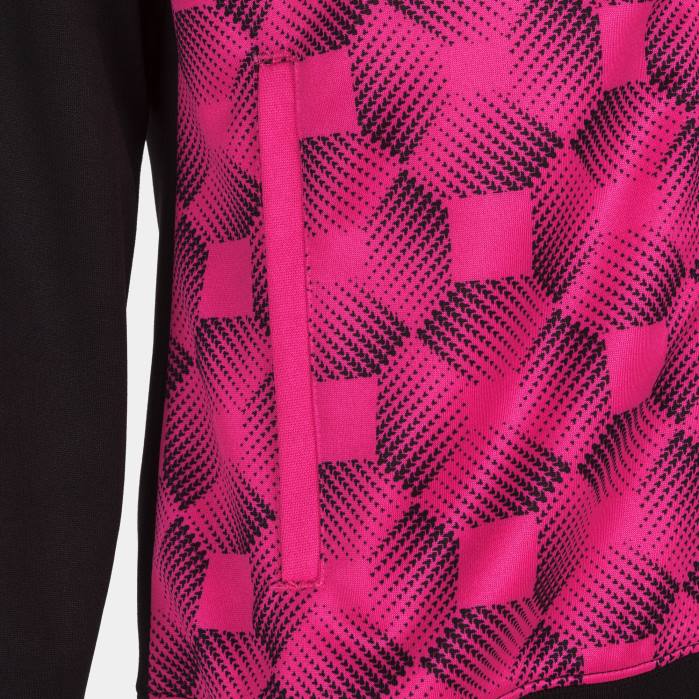 hr Joma jakna s kapuljačom supernova iii crna fluorescentno roza 6FVN3671 žene