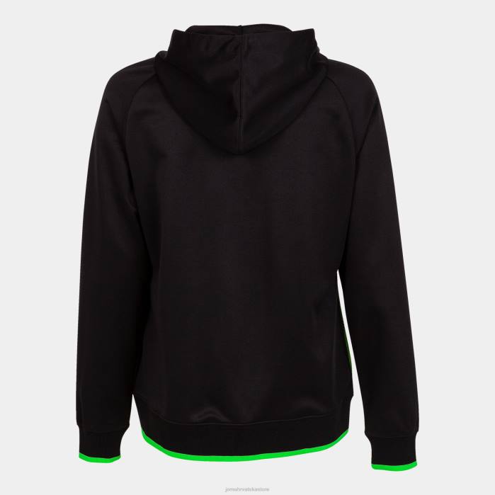 hr Joma jakna s kapuljačom supernova iii crna fluorescentno zelena 6FVN1708 žene