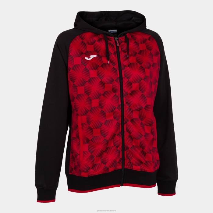 hr Joma jakna s kapuljačom supernova iii crno crvena 6FVN2197 žene