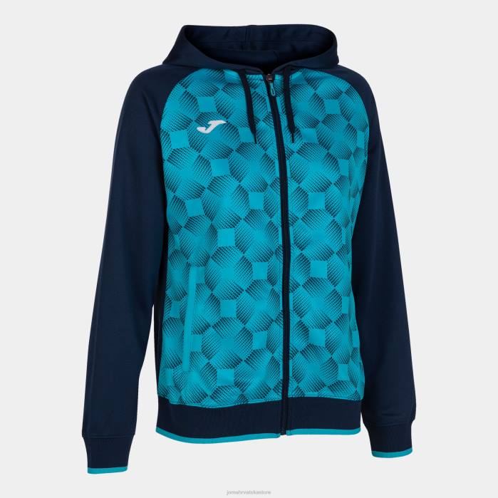 hr Joma jakna s kapuljačom supernova iii tamnoplava fluorescentna tirkizna 6FVN2119 žene