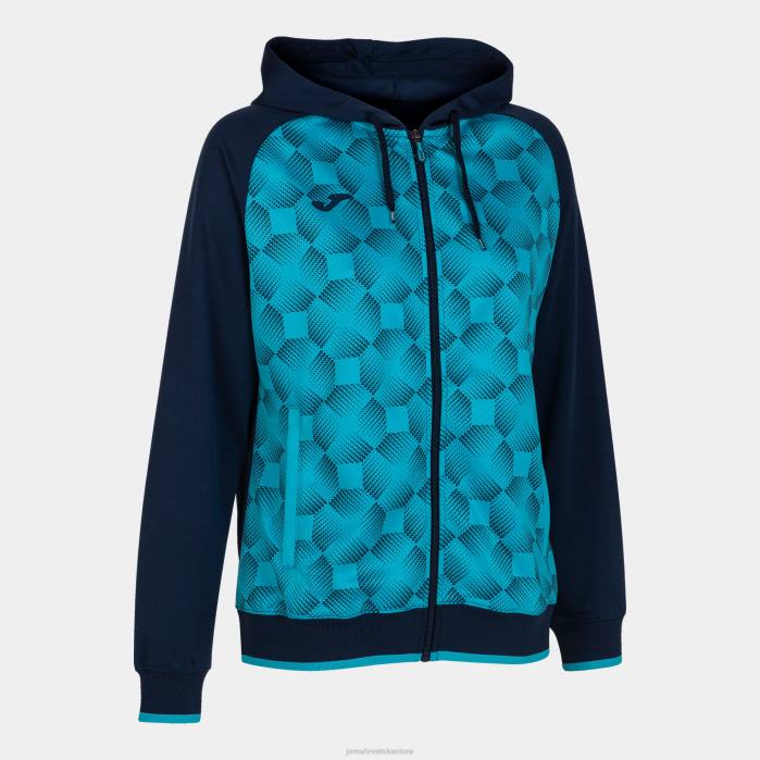 hr Joma jakna s kapuljačom supernova iii tamnoplava fluorescentna tirkizna 6FVN2231 žene
