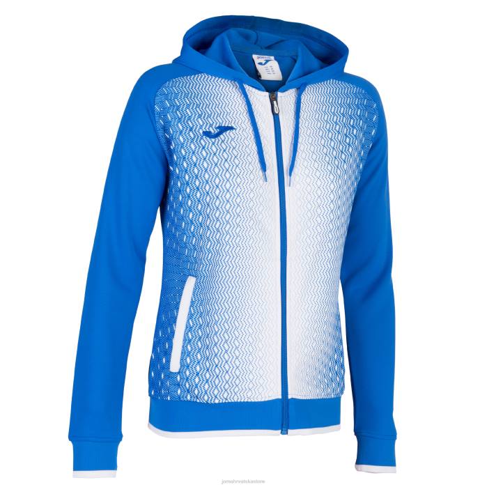 hr Joma jakna s kapuljačom supernova kraljevsko plava bijela 6FVN2636 žene