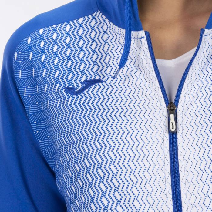 hr Joma jakna s kapuljačom supernova kraljevsko plava bijela 6FVN2636 žene