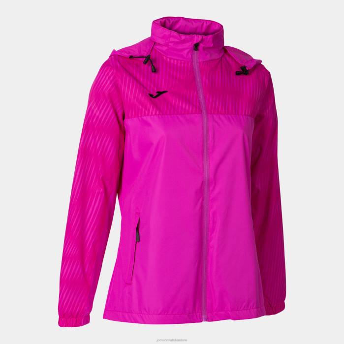 hr Joma kišna jakna montreal fluorescentno ružičasta 6FVN2295 žene