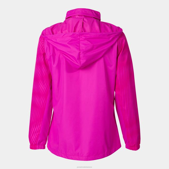 hr Joma kišna jakna montreal fluorescentno ružičasta 6FVN2295 žene