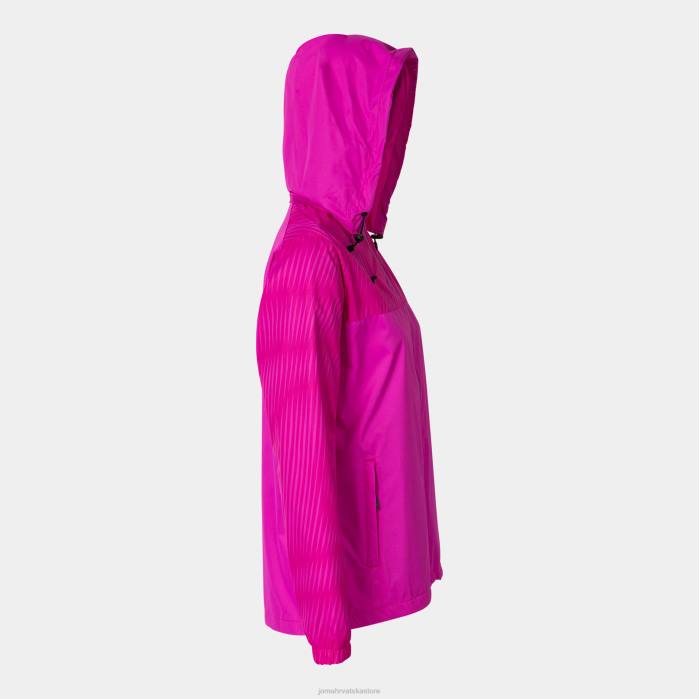 hr Joma kišna jakna montreal fluorescentno ružičasta 6FVN2295 žene