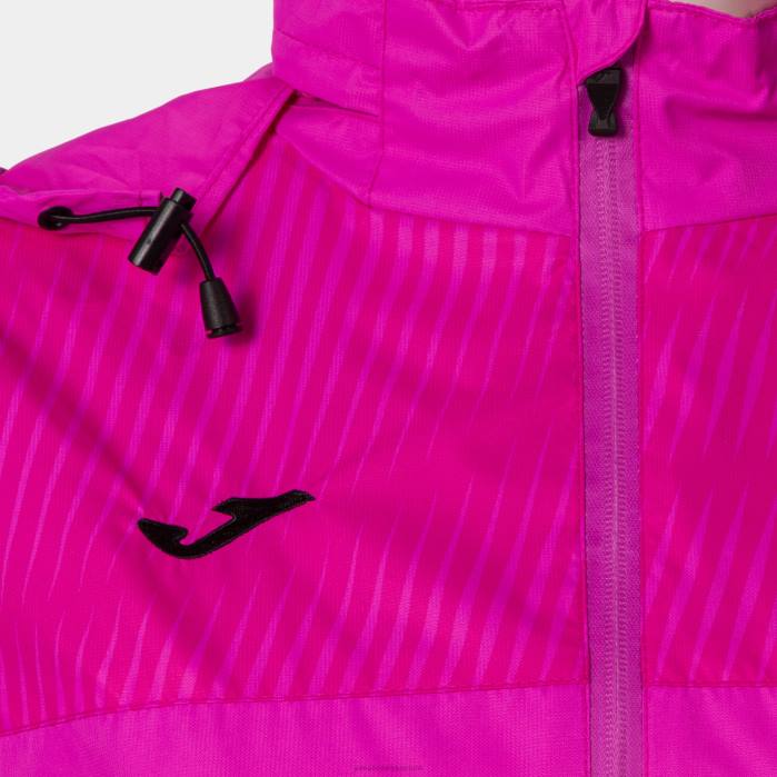 hr Joma kišna jakna montreal fluorescentno ružičasta 6FVN2295 žene