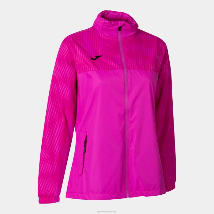 hr Joma kišna jakna montreal fluorescentno ružičasta 6FVN2295 žene