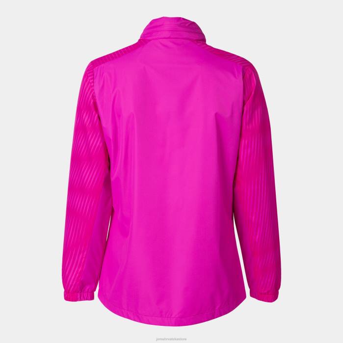 hr Joma kišna jakna montreal fluorescentno ružičasta 6FVN2295 žene