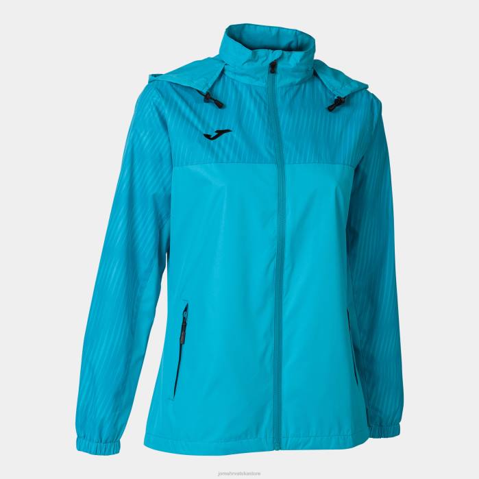 hr Joma kišna jakna montreal fluorescentno tirkizno 6FVN2283 žene